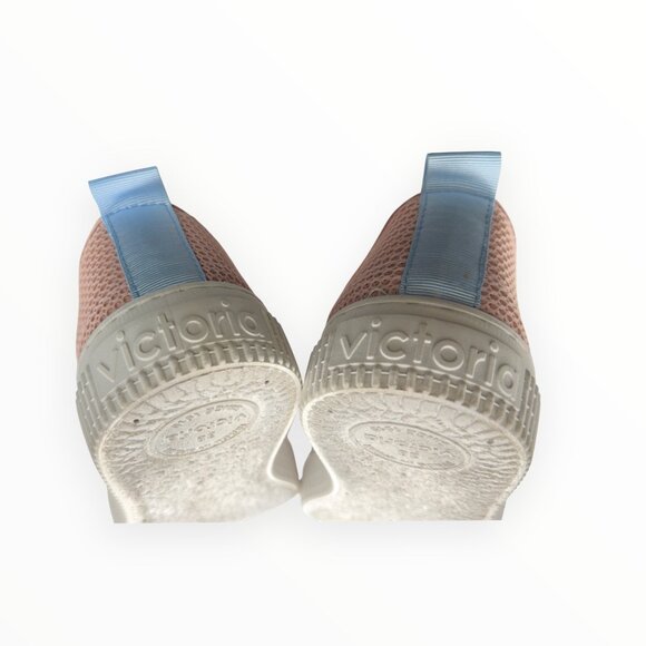 Victoria Women's 1915 Re-Edition Pink Mesh Low-Top Sneakers - Picture 10 of 10